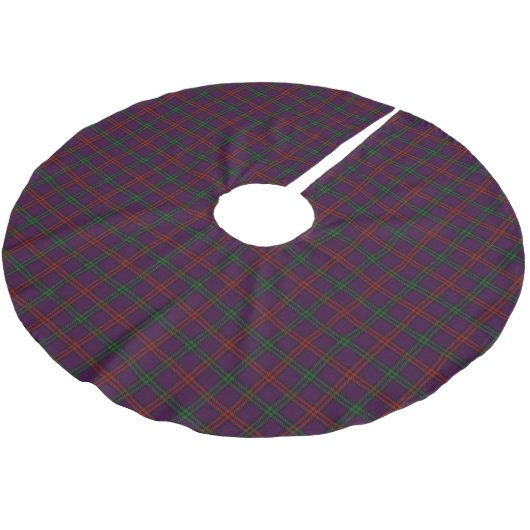 Jupon De Sapin En Polyester Brossé Tartan écossais de Montgomery de clan (Angle)