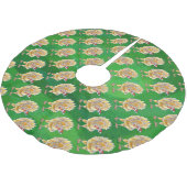 Jupon De Sapin En Polyester Brossé Température (Angle)