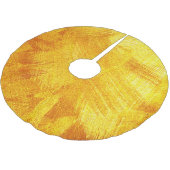 Jupon De Sapin En Polyester Brossé Texture dorée luxueuse, arrière - plan abstrait. (Angle)