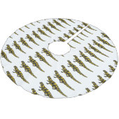 Jupon De Sapin En Polyester Brossé Tigre salamandre (Angle)