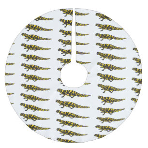 Jupon De Sapin En Polyester Brossé Tigre salamandre