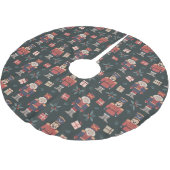 Jupon De Sapin En Polyester Brossé Toy Nutcrackers (Angle)