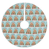 Jupon De Sapin En Polyester Brossé Tree Skirt (Devant)