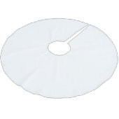 Jupon De Sapin En Polyester Brossé Tree Skirt (Angle)