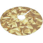 Jupon De Sapin En Polyester Brossé Triangle Or : Texture Arrière - plan Abstraite. (Angle)