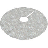 Jupon De Sapin En Polyester Brossé Tuiles nacrées (Angle)