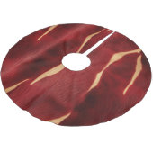 Jupon De Sapin En Polyester Brossé Vachette à crème rouge occidentale (Angle)