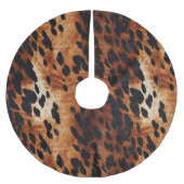 Jupon De Sapin En Polyester Brossé Vachette Brown (Devant)