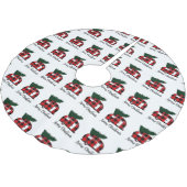 JUPON DE SAPIN EN POLYESTER BROSSÉ **VÉHICULE RÉCRÉATIF** (Angle)