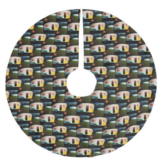 JUPON DE SAPIN EN POLYESTER BROSSÉ **VÉHICULE RÉCRÉATIF** (Devant)