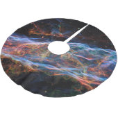 Jupon De Sapin En Polyester Brossé Veil Nebula Supernova Reste Télescope Hubble (Angle)