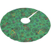 Jupon De Sapin En Polyester Brossé Vélos verts de route (Angle)