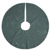 Jupon De Sapin En Polyester Brossé Vert élégant (Devant)