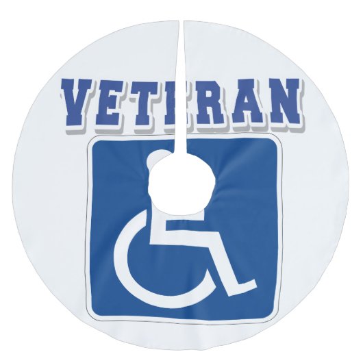 Jupon De Sapin En Polyester Brossé Vétérinaire handicapé handicapé (Devant)