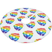 Jupon De Sapin En Polyester Brossé Vibran de l'adaptateur d'enregistrement SlipperyJo (Angle)