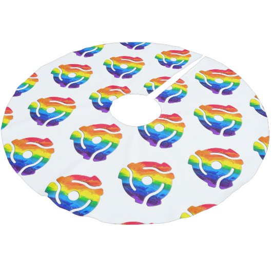 Jupon De Sapin En Polyester Brossé Vibran de l'adaptateur d'enregistrement SlipperyJo (Angle)