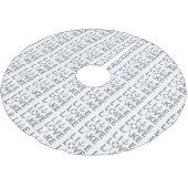 JUPON DE SAPIN EN POLYESTER BROSSÉ **VIE AU LAC** (Angle)