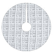 JUPON DE SAPIN EN POLYESTER BROSSÉ **VIE AU LAC** (Devant)