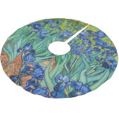 Jupon De Sapin En Polyester Brossé Vincent Van Gogh - Iris (Angle)