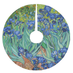Jupon De Sapin En Polyester Brossé Vincent Van Gogh - Iris