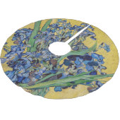 Jupon De Sapin En Polyester Brossé Vincent van Gogh - Vase avec Irises (Angle)