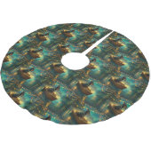 Jupon De Sapin En Polyester Brossé Voyage de Noël australien Kelpie (Angle)