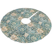 Jupon De Sapin En Polyester Brossé William Morris Antique Honeysuckle Floral Pattern (Angle)