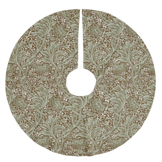 Jupon De Sapin En Polyester Brossé William Morris Arcadia Floral Pattern Classic (Devant)