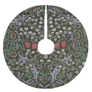 Jupon De Sapin En Polyester Brossé William Morris Blackthorn Tapisserie Florale