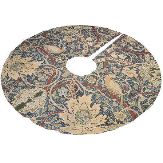 Jupon De Sapin En Polyester Brossé William Morris Bullerswood Faux Tapestry (Angle)