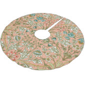 Jupon De Sapin En Polyester Brossé William Morris Hyacinth Flower Rose Art (Angle)