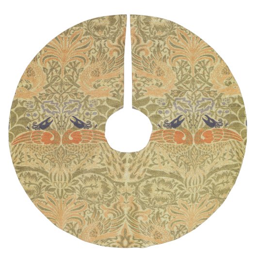 Jupon De Sapin En Polyester Brossé William Morris Peacock & Dragon Arts & Artisanat (Devant)