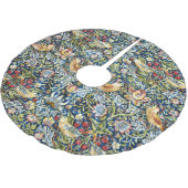 Jupon De Sapin En Polyester Brossé William Morris Strawberry Thief Bird Floral (Angle)