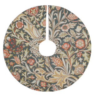Jupon De Sapin En Polyester Brossé William Morris Trent Garden Flower Classic Botanic
