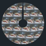 Jupon De Sapin En Polyester Brossé Winter Chihuahua Caravan Christmas Adventure<br><div class="desc">Laissez-vous tenter par la magie d'une nuit d'hiver enneigée alors qu'une caravane glisse gracieusement à travers le paysage illuminé par la lune. La beauté sereine de la neige scintillante et l'éclat enchanteur de la lune créent une scène captivante, promettant une aventure de Noël inoubliable remplie de chaleur, de joie et...</div>