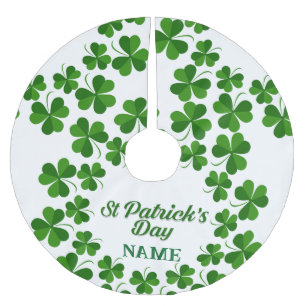 Jupon De Sapin En Polyester Brossé Wreath de la Saint Patrick Thunder_Cove