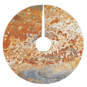 Jupon De Sapin En Polyester Brossé zinc rouillé : arrière - plan de texture grunge.
