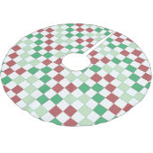 Jupon De Sapin En Polyester Brossé Zoomie Santa Christmas (Angle)