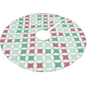 Jupon De Sapin En Polyester Brossé Zoomie Santa Christmas (Angle)