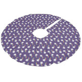 Jupon De Sapin Imitation Lin Jupe Arbre Rainbow Stars (Angle)