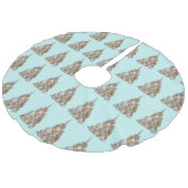 Jupon De Sapin Imitation Lin Jupe Sea Shell Tree (Angle)