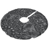 Jupon De Sapin Imitation Lin Mandala (Angle)