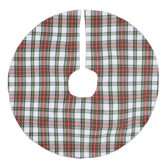 Jupon De Sapin Imitation Lin Plaid royal de Stewart (Devant)