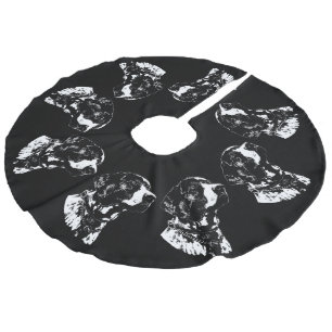 Jupon De Sapin Imitation Lin Pointer Chien Arbre de Noël Jupe Chien Jupe Arbre 