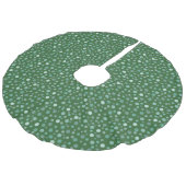 Jupon De Sapin Imitation Lin Points de monnaie (Angle)