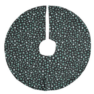 Jupon De Sapin Imitation Lin Points de monnaie