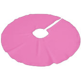 Jupon De Sapin Imitation Lin Rose Chaud (Angle)