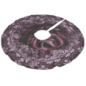 Jupon De Sapin Imitation Lin Rose Mandala (Angle)