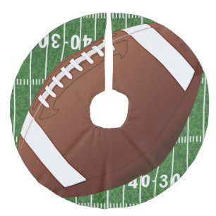 Jupon De Sapin Imitation Lin Skirt d'arbre de Noël de conception de football