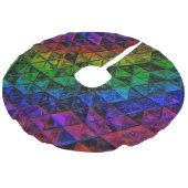 Jupon De Sapin Imitation Lin Verre de fierté (Angle)